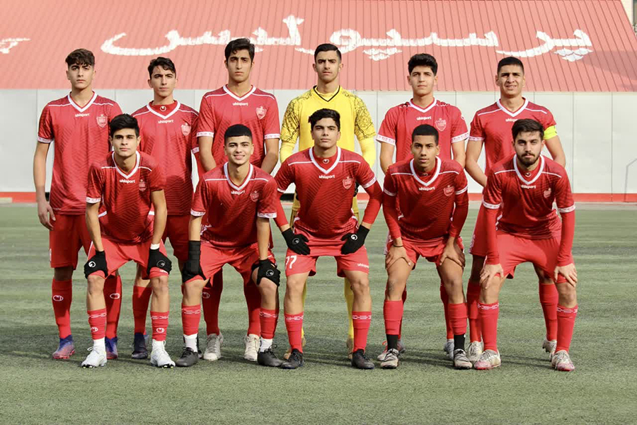 نوجوانان پرسپولیس علیرغم برتری، نتیجه را واگذار کردند